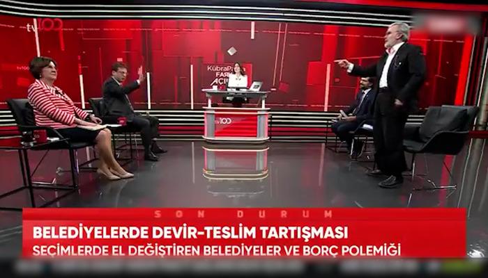 Canlı gerilim!  Gerginlik arttıkça aniden ayağa fırladı