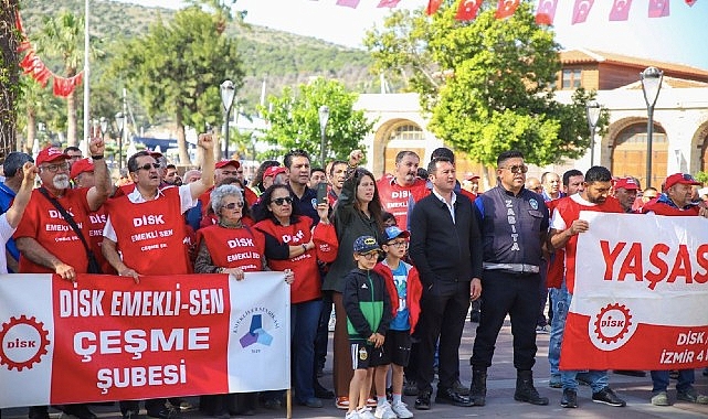 Çeşme'de 1 Mayıs coşkusu – GÜNDEM