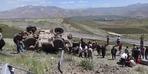 Van'da askeri araç devrildi: 3 asker yaralandı