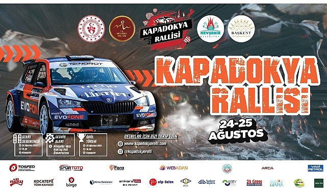 Türkiye'nin en yeni ve nefes kesen Kapadokya Rallisi 24 Ağustos'ta Kayaşehir Kalesi'nden startla başlıyor! – SPOR