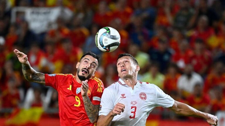 UEFA Uluslar Ligi’nde 8 maç daha oynandı! İspanya evinde Danimarka’yı yendi