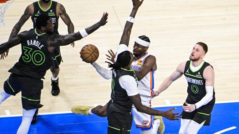 Özet | Oklahoma City Thunder, Minnesota Timberwolves serisine bir zaferle başladı