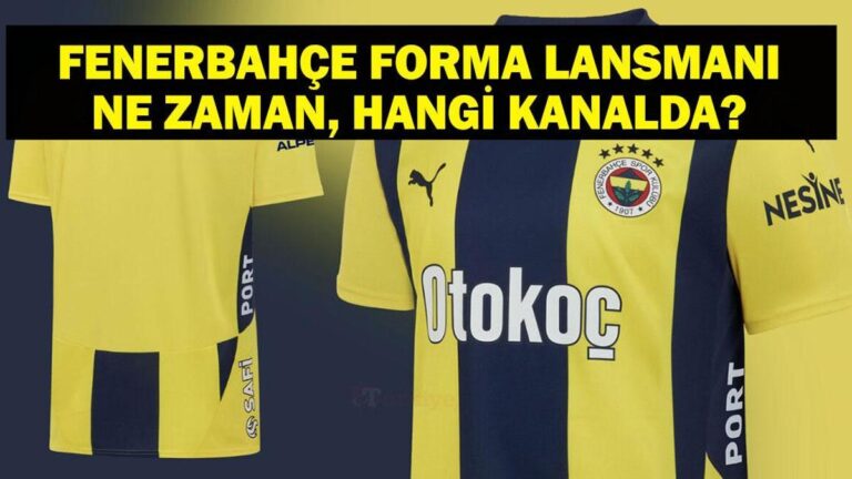Yeni Fenerbahçe sezonunun gömlekleri ne zaman satışa sunulacak? Fenerbahçe Jersey'in lansmanı ne zaman, saat kaç?