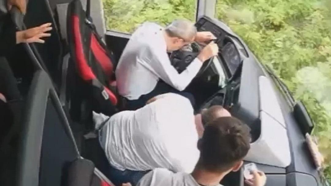 Samsun kazasında yeni görüntüler ortaya çıktı! Sürücü hastalandı, ikinci kaptan iyileşemedi ...