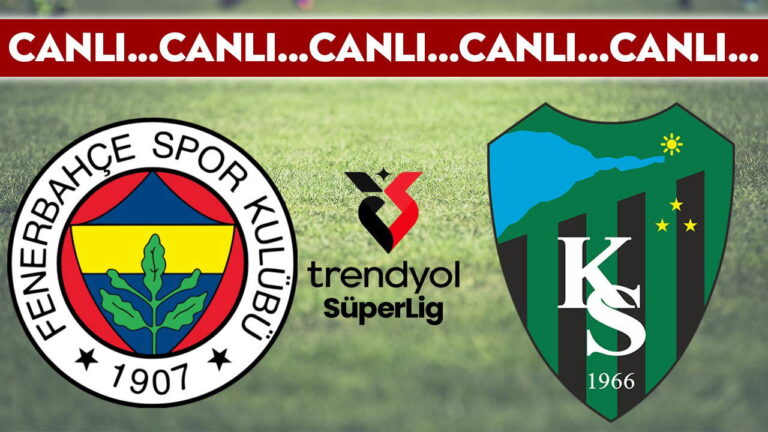 Canlı İletim: Fenerbahçe – Kocaelisport Canlı Ders 2025/26 Sezon Trendyol Süper Lig 3 Hafta Mücadelesi – Breaking Sports News