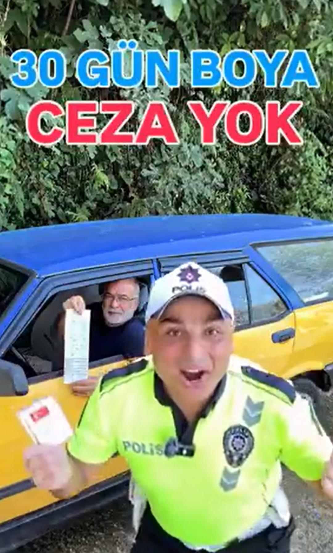 Videoları sosyal medyaya büyük önem verdi! Serkan Dormiş 2 Trafik Polisi Üzerine Anket