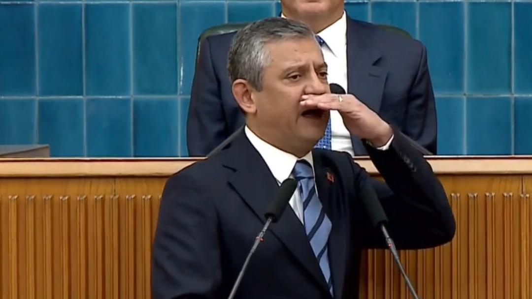 Özel, Bahceli'nin sözleri podyumdan cevap verdi!