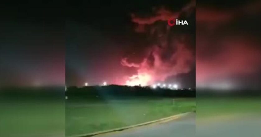 Arjantin'de şiddetli patlama! Yaralılar var