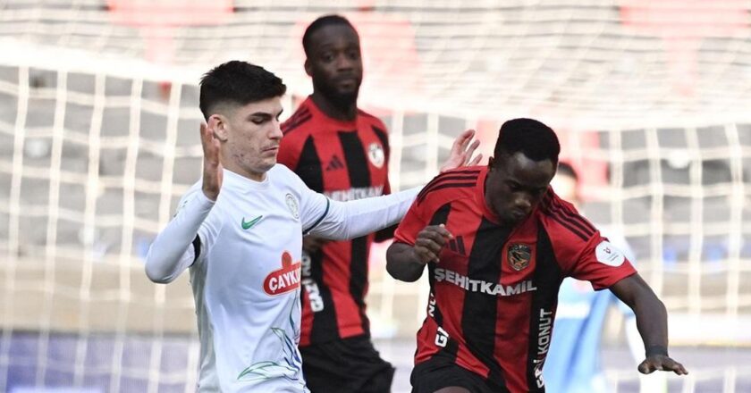 Son dakika spor haberleri | Gaziantep FK ve Çaykur Rizespor puanları paylaştı